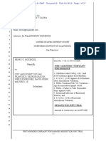 Gascon Whistleblower Retaliation Lawsuit