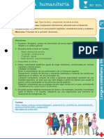 La Paz Un Reto Transversal Ficha 2 Secundaria