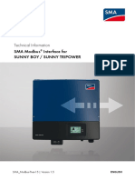 Technical Information: SMA Modbus Interface For Sunny Boy / Sunny Tripower