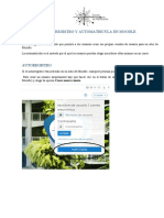 Autoregistro y Automatrícula en Moodle