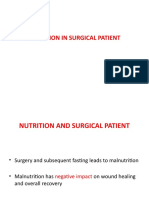 Nutrition in Surgical Patient