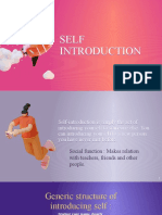 Self Introduction