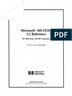 MSDOS 3.3 Reference Sep89