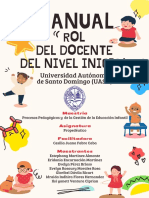 Manual Rol Del Docente Del Nivel Inicial