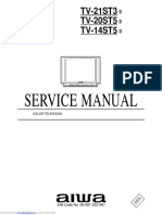 Service Manual: TV-21ST3 TV-20ST5 TV-14ST5