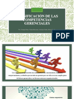 Clasificación de Las Competencias Gerenciales