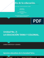 Educacion Taina Jean Duran