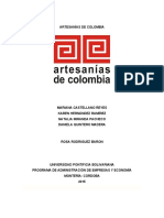 Plan de Exportacion Artesanias de Colombia