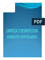 Limpieza y Desinfeccion Ambientes Hospitalarios