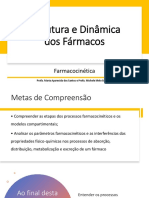 Estrutura e Dinâmica Dos Fármacos: Farmacocinética