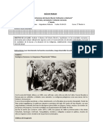 Guia de Trabajo 1°medio Las Limitaciones Del Ideario Liberal Civilización Vs Barbarie.