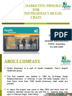 Doctors Marketing Program FOR Organized Pharmacy Retail Chain