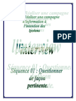 Projet I - L'interview - s+®q1 2+¿me Proposition