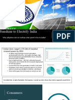 Sunshine To Electrify India