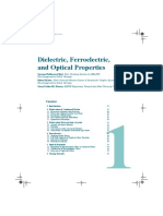 Dielectric, Ferroelectric, and Optical Properties