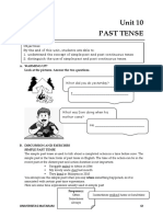 SWE Prep-1 Unit 10. Past Tense