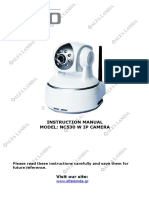 Instruction Manual Model: Nc530 W Ip Camera: Please Read These Instructions Carefully and Save Them For Future Reference