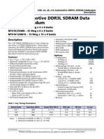 1.35V Automotive DDR3L SDRAM Data Sheet Addendum