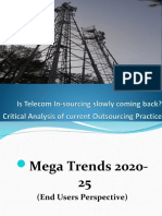 Is Telecom In-Sourcing Slowly Coming Back? Critical Analysis of Current Outsourcing Practice