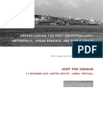 Understanding The Post Industrial City: Metropolis, URBAN RENEWAL AND PUBLIC SPACE