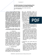 Goose Message Based Multi Substation Overload Shedding (Ols) Scheme Using Ethernet Over Internet Protocol (Eoip) Tunnelling