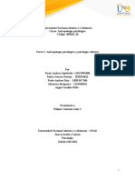 Antropología Psicológica - Tarea 3 Grupal