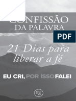 Confissões Da Palavra - 21 Dias para Liberar A Fé