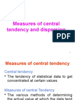 5 Measure of Central Tendency