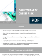  Case Study (Counterpart Credit Risk)