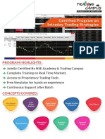 Certif Ied Program On Intraday Trading Stratagies