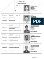 EAMCET - 2012 Toppers in Engineering: Page 3 of 4