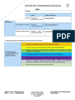 Plan de Gestion de Convivencia Escolar