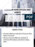 Common Wire Splices and Joints