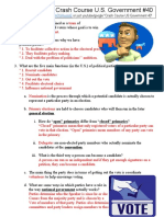 Crash Course U.S. Government and Politics 40 Political Parties