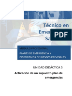 TES0059 - UD05 Activación Del Plan de Emergencias