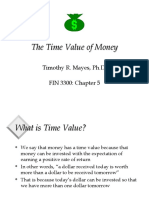 The Time Value of Money