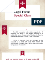 Legal Forms - Assignment 1