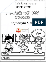 Power Up Your Synonyms - Pupil's