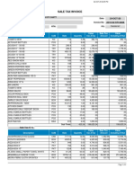 Description Quantity Rate Value Exc - Stax Sale Tax Amount Value Including Stax Uom