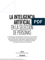 Inteligencia Artificial Seleccion Personas