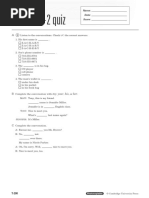 Exam 9º 1-2