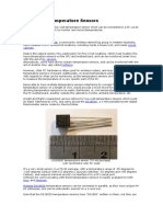 Serial Port Temperature Sensors