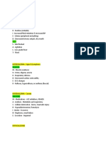 Medical Mnemonics