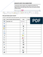 How Do You Communicate With The Computer?: Save (CTRL + S)