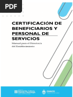 Manual de Usuario para Certificación de Beneficiarios