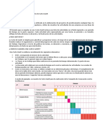 Guia Carta Gantt, Programación