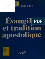 Évangiles Et Tradition Apostolique - P. Grelot