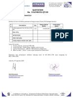 Quotation No. 316/VIII/CIS-QT/20: Pt. Global Mandiri Primatech