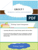 Group 5: Working Capital Management