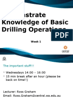 OG7 - 01 - Demonstrate Knowledge of Basic Drilling Operations